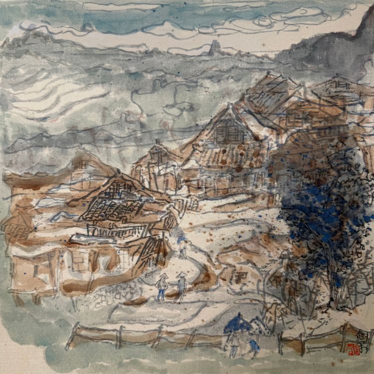 三江稻田