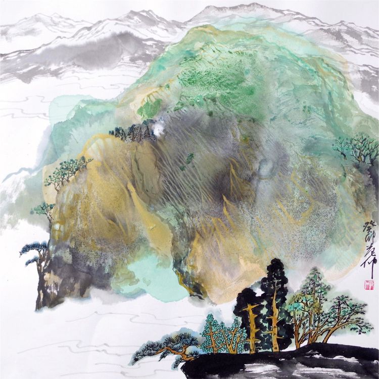 青山云起