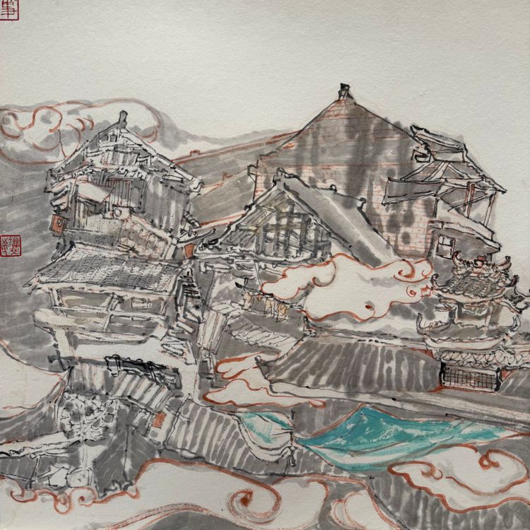 三江侗寨鼓楼与风雨桥NO.1～8
